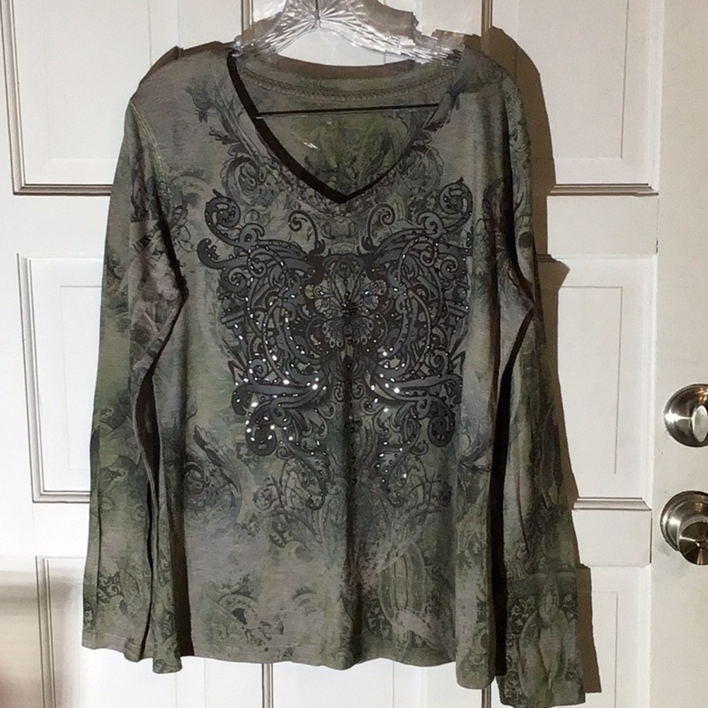 GREENSOURCE LONG SLEEVE TOP